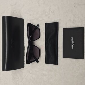 YSL Saint Laurent Cat-Eye Sunglasses SL M103